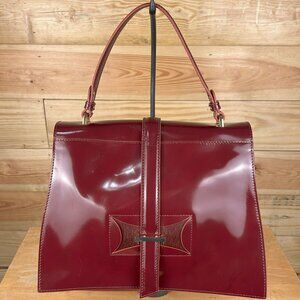 Iacucci Red Patent Leather satchel